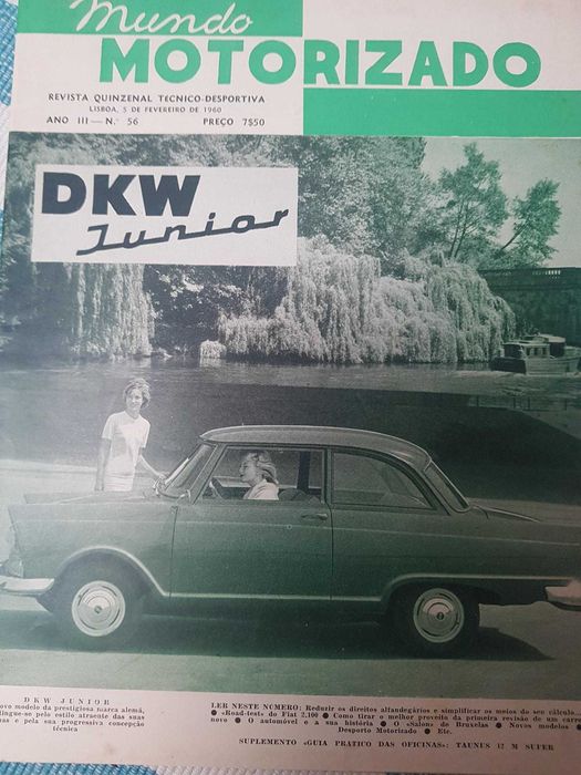 Revista Mundo Motorizado Nº56 (Ano:1960)