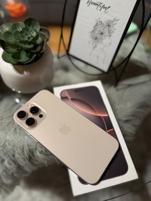 100% bateria 7 mies. GWARANCJI 16 pro max 512gb Iphone orginalny