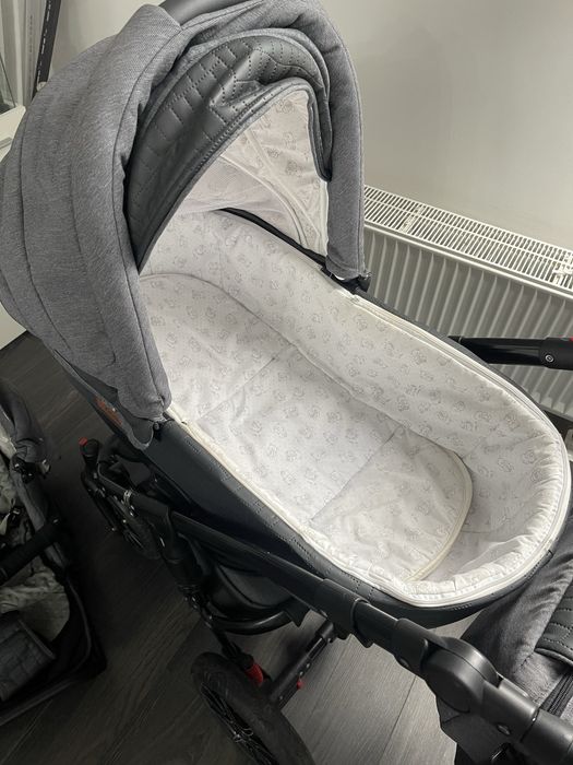 Wózek Columbia 3 w 1 + fotelik Cybex Aton 5 z adapterami