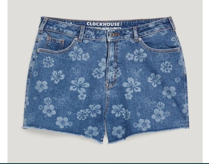 Шорти джинсові жіночі C&A 48 європейський