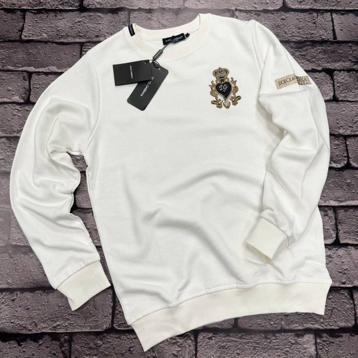 МЕГА РАСПРОДАЖА -50 Женский свитшот Бренд белый Кофта стильная осень