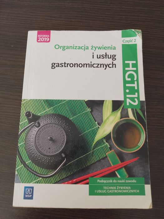 Podręcznik organizacja żywienia i usług gastronomicznych WSiPtechniku