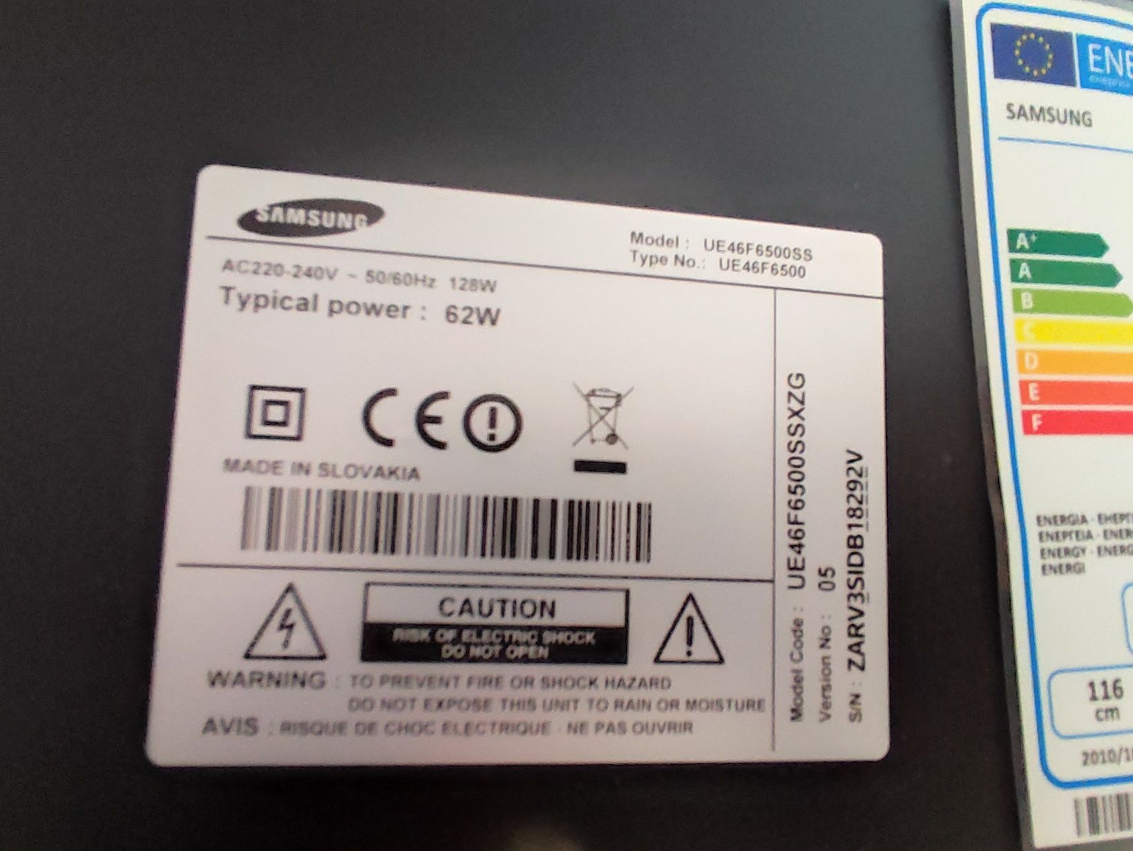 Samsung Smart TV 46" HDMI