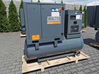 2024r 1h! 7.5kw sprężarka śrubowa WALTER kompresor 1150l/min +OSUSZACZ