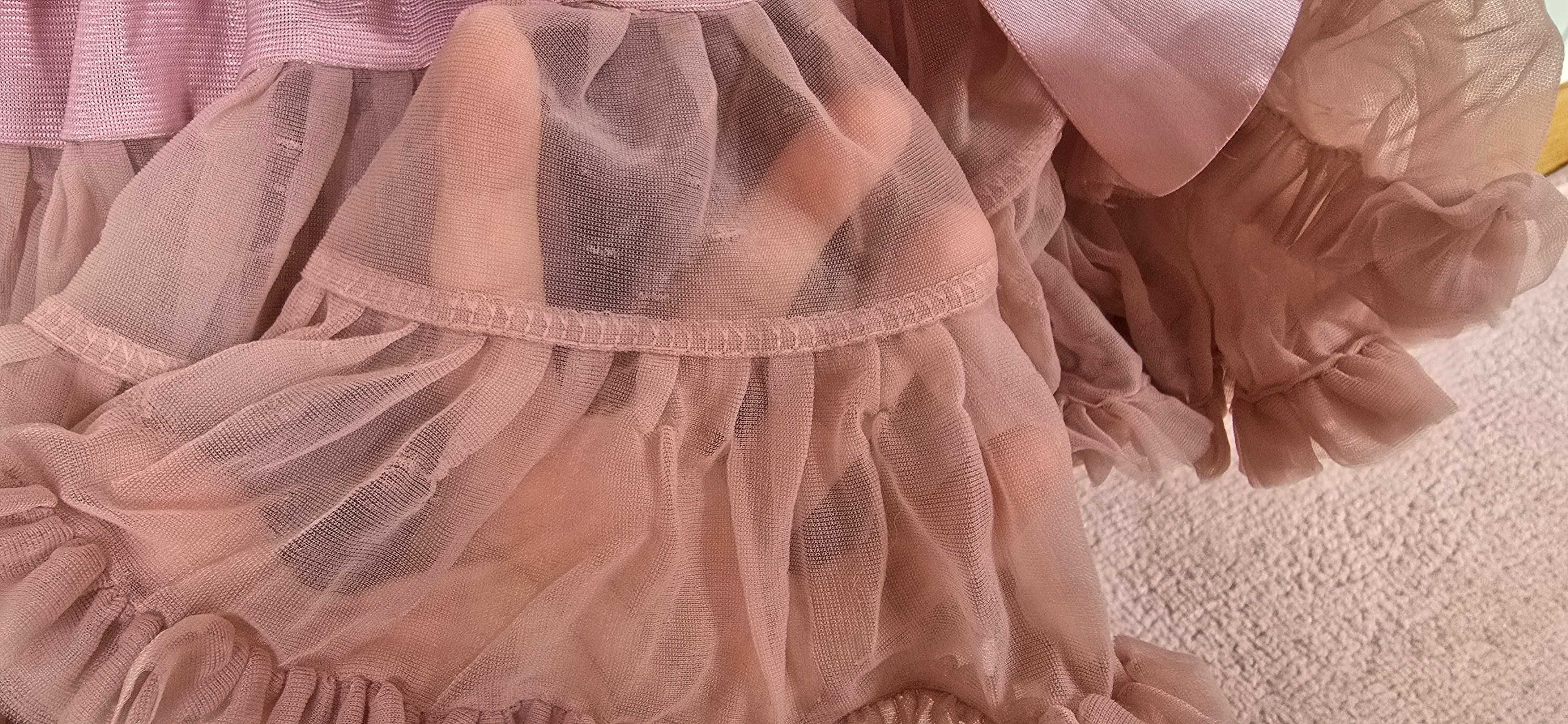 spódniczka tutu tiulowa 92/98