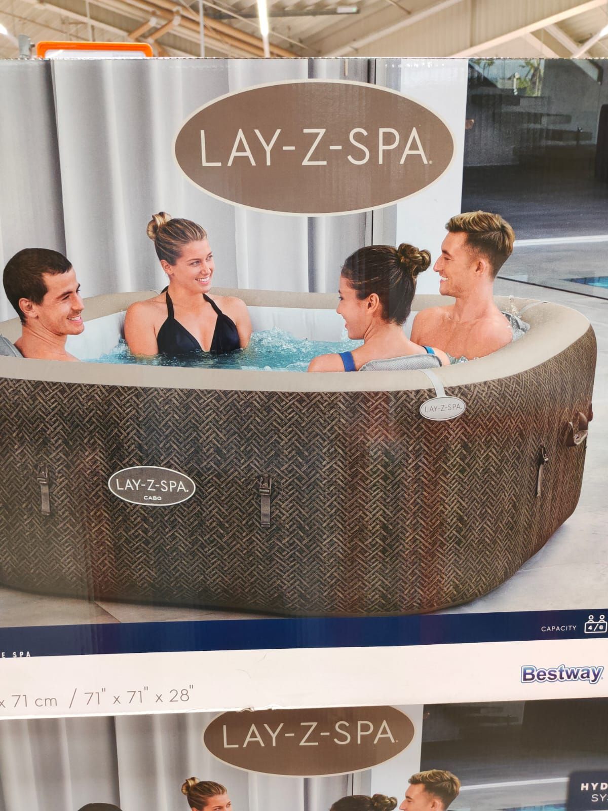 Ogrodowe Jacuzzi Cabo HydroJet Bastway  180 x 71 cm