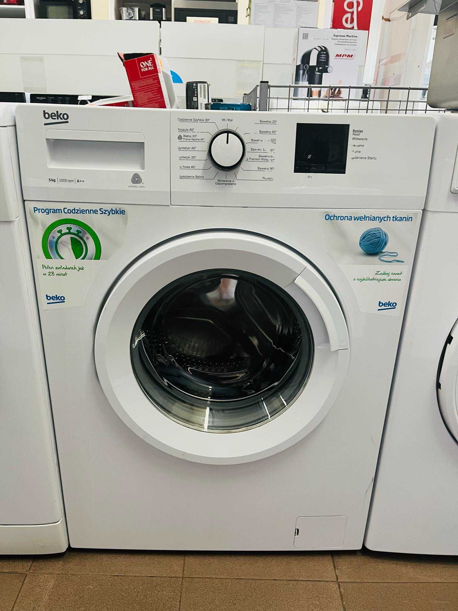 OUTLET AGD Pralka Beko wersji SLIM 5 kg SKLEP AGD ul. Krakowiaków 64