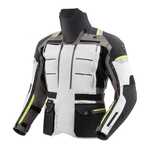 Kurtka motocyklowa Rebelhorn Cubby V Black/Grey/Flo Yellow