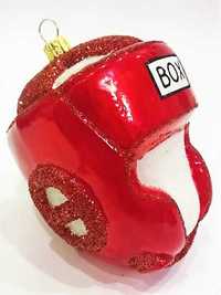 Kask bokserski - bombka choinkowa Box Made in Poland 13S48 bombkizebra