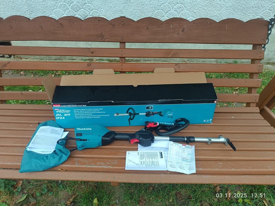Makita  UX01GZ мультинасадкаXGT 40 V MAX
переваги