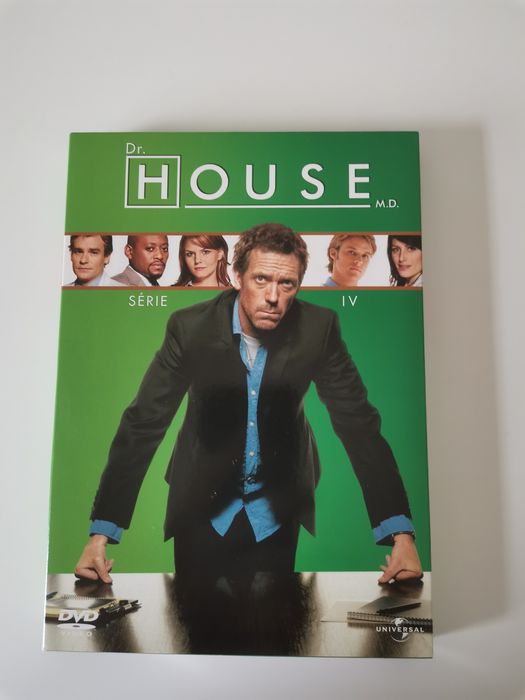 Dr House MD Série em DVD em excelente estado Temporadas 1/2/3/4/5/6