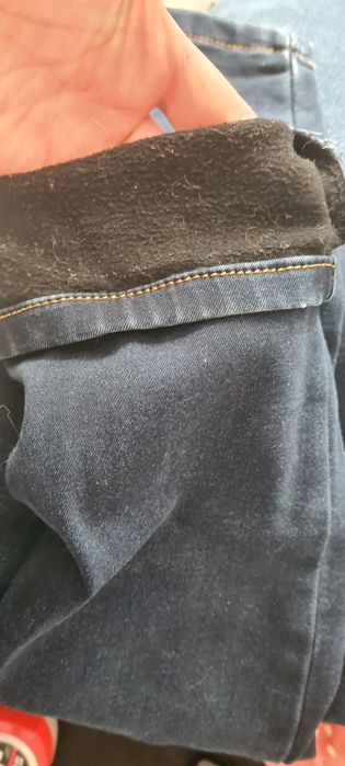 Утеплённые джинсы для беременных