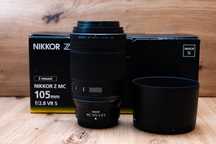 Obiektyw NIKKOR Z MC 105mm f/2.8 VR S gwarancja JAK NOWY