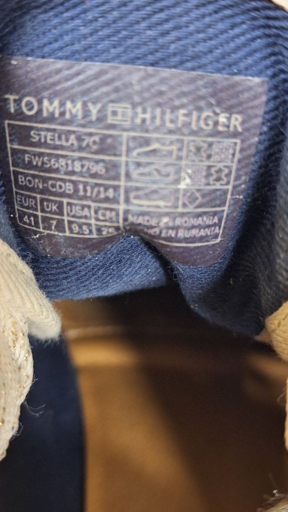Tommy hilfiger 41 trampki na koturnie