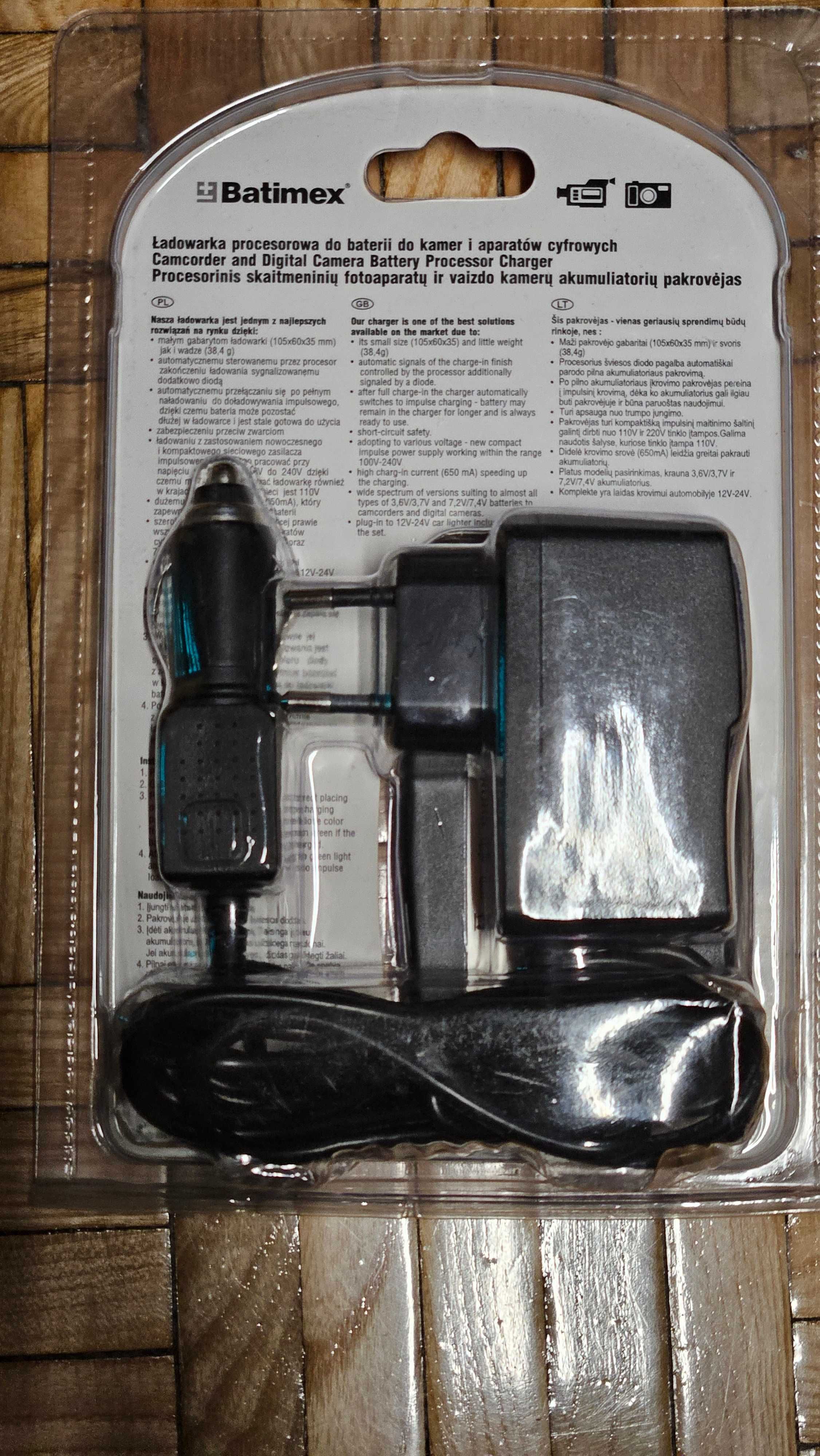 Batimex ładowarka baterii aparatu do CGA-S007 / DMW-BCD10