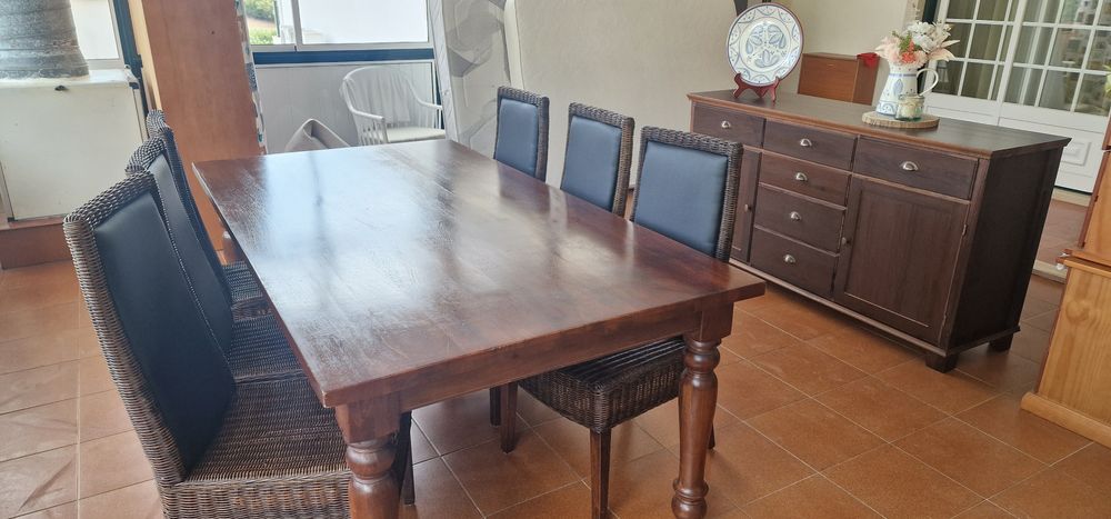Mesa Refeição c/ 6 Cadeiras