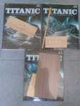 KIT em Madeira de Bétula - TITANIC - Colecção Completa - Faça Oferta