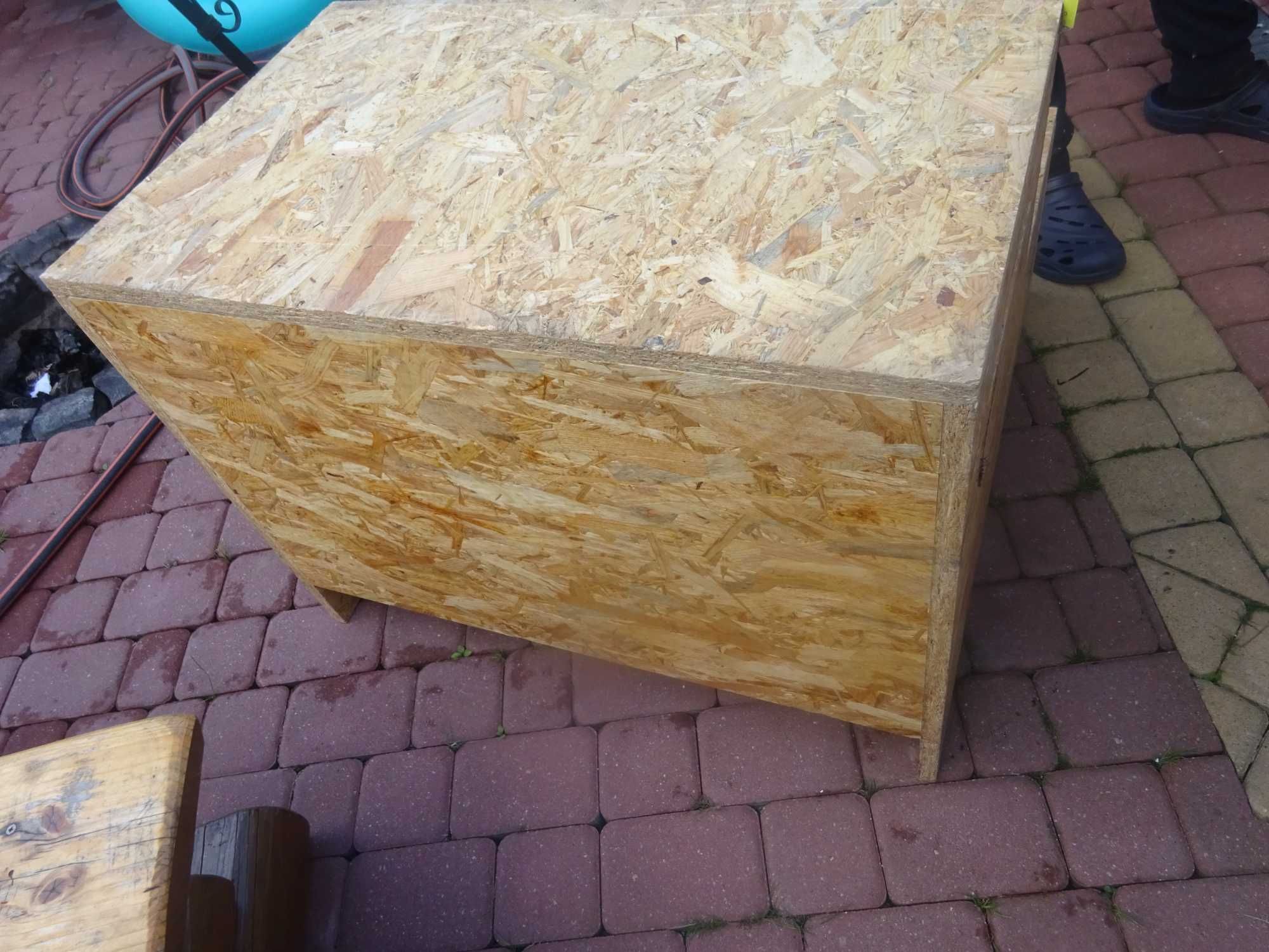 podest schody z płyty OSB 60,5 cm