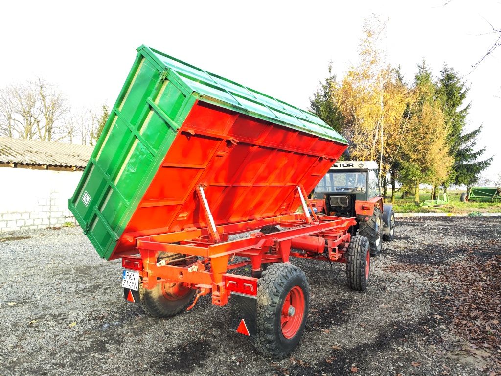 Przyczepa rolnicza HL 60.11 kiper zarejestrowana opłacona