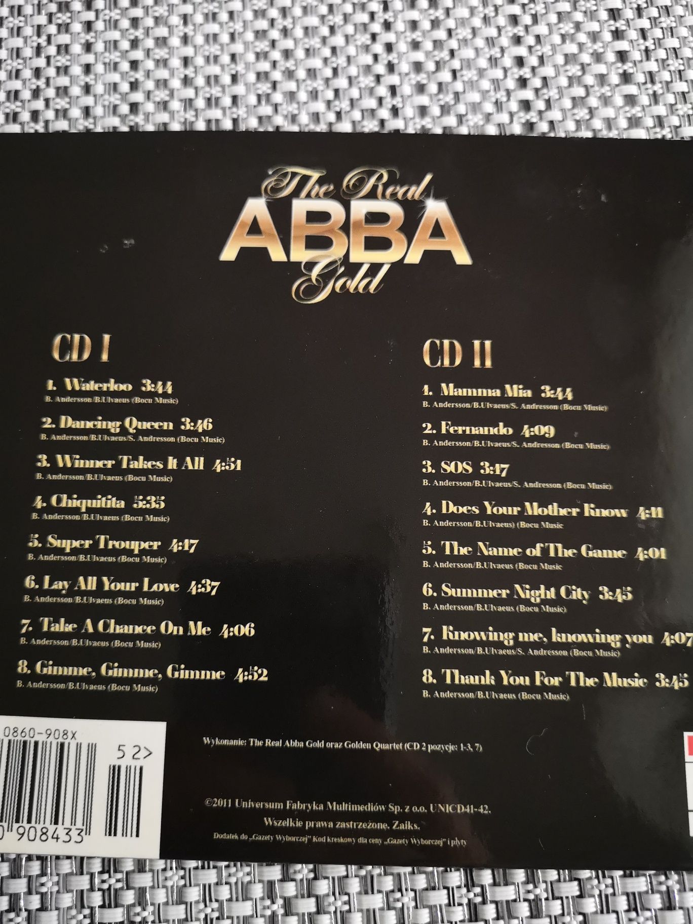 ABBA - The real gold - 2011