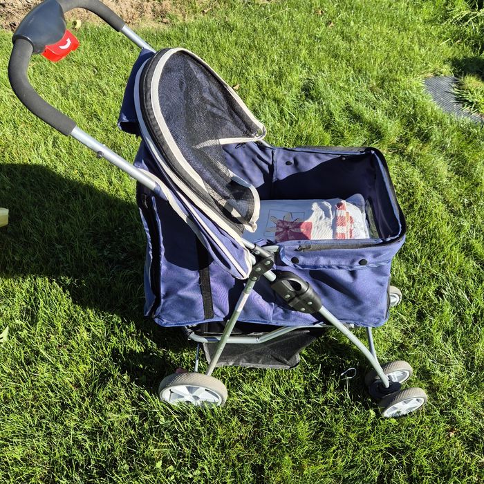 Wózek dla psa, do 15 kg + gratis.
