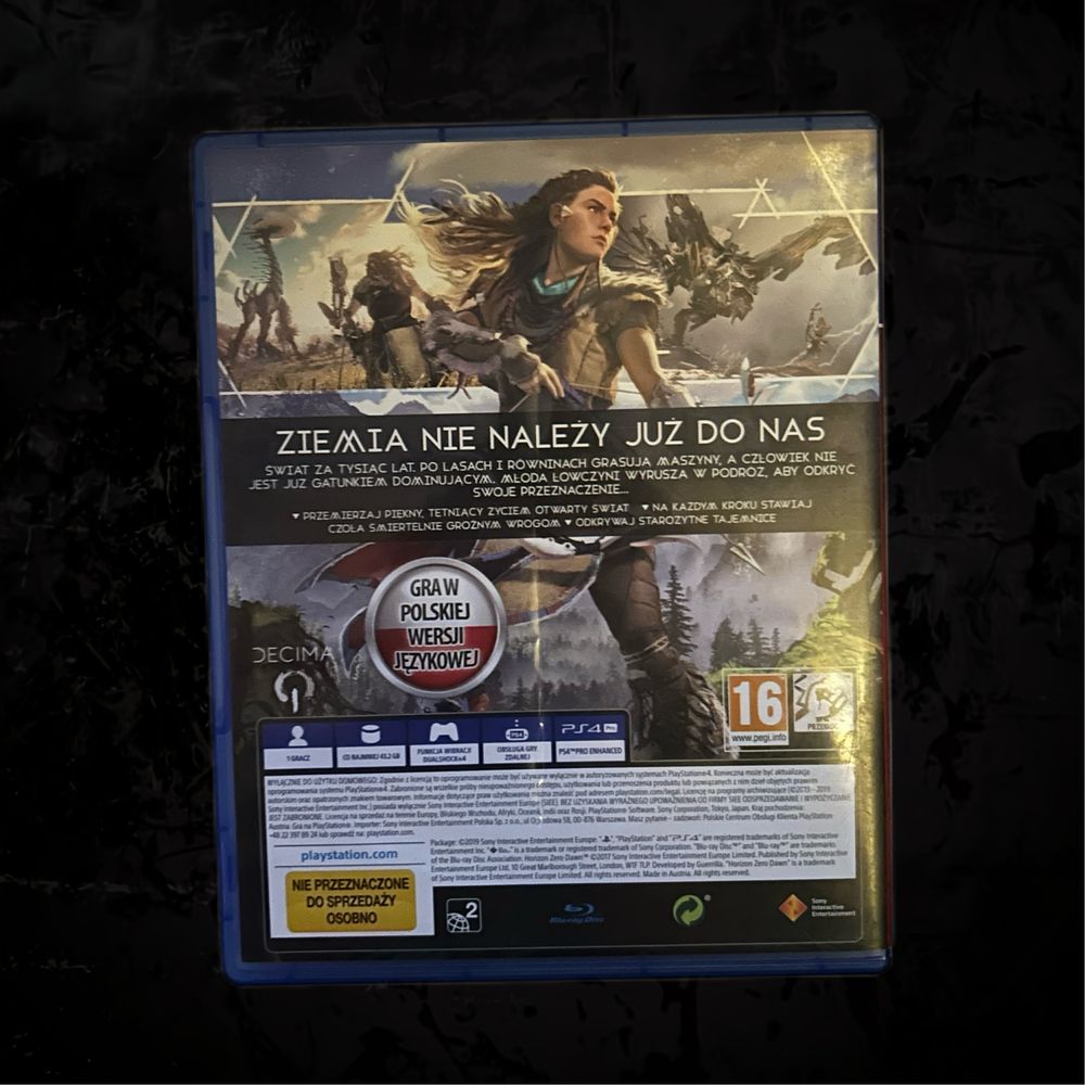 Horizon Zero Dawn PlayStation Hits PS4