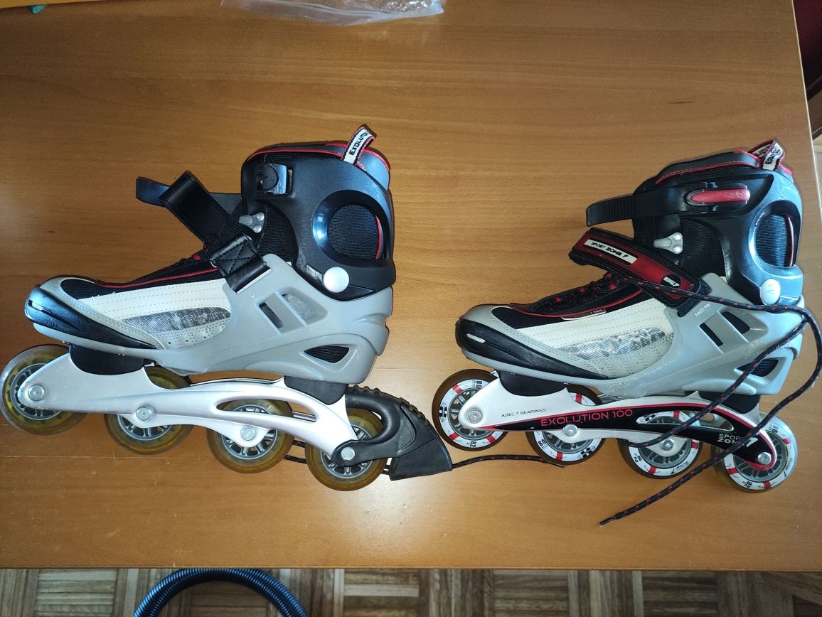 Patins em linha tamanho 45