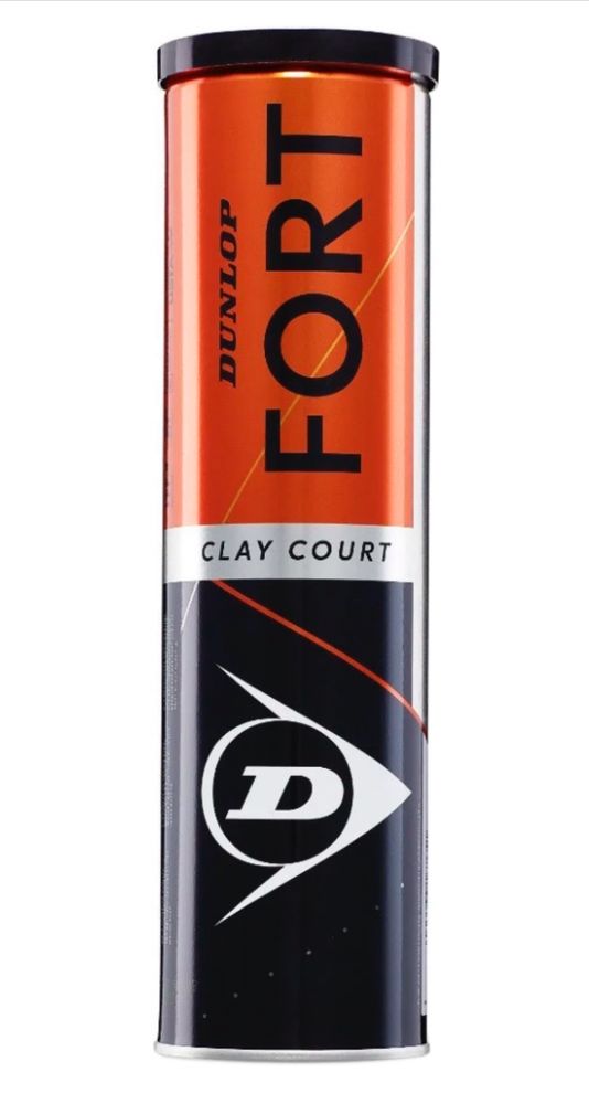 Тенісні мʼячі Dunlop Clay Court 4шт