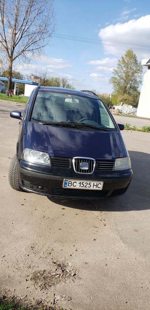 Seat Alhambra 1.9 tdi sharan 7 місць рестайлінг