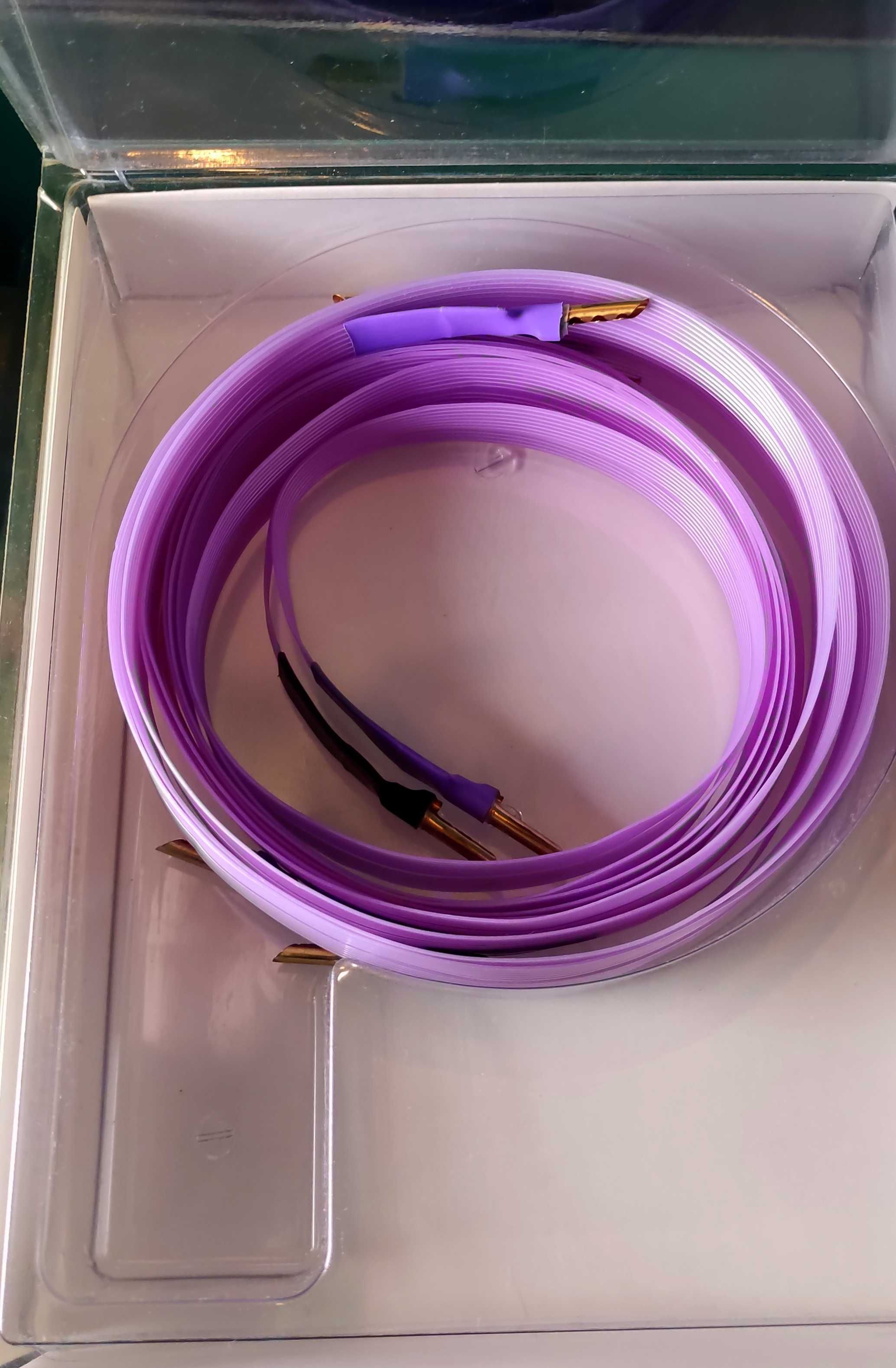 oryginał kabel głośnikowy Nordost Purple Flare 2,2m !Gdańsk