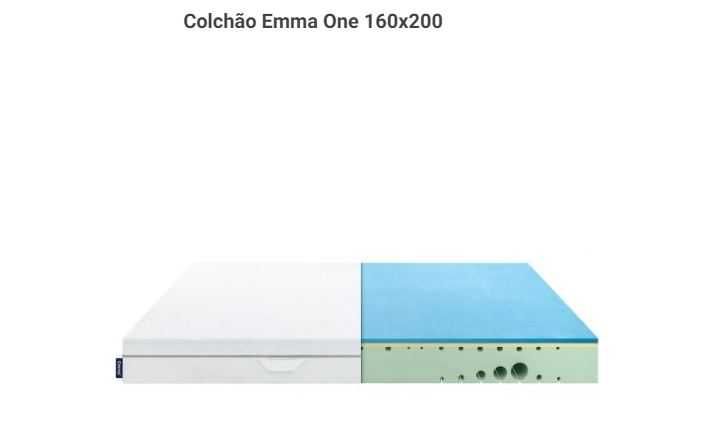 Colchão Emma One 1.90X1.40 # IMPECÁVEL #