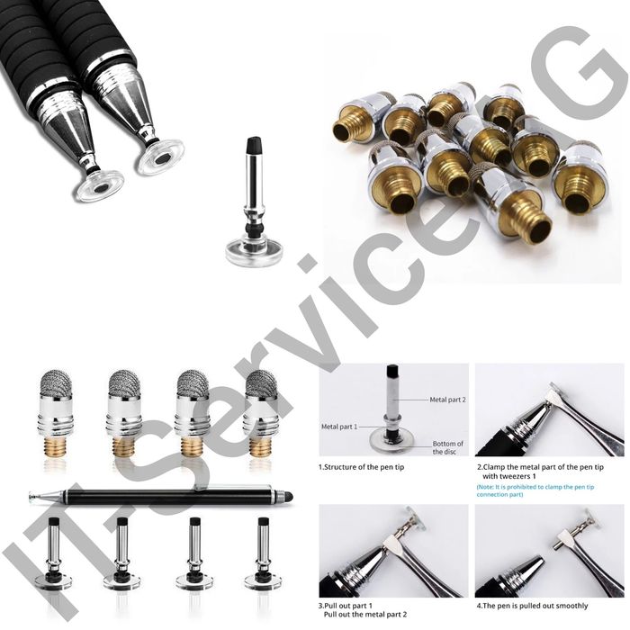 Стилусы для рисования двусторонний 2 в 1 и электронный универсальный