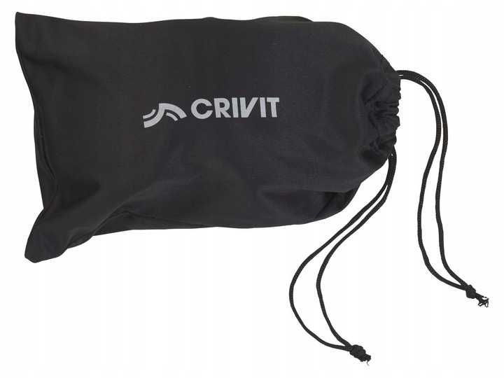 Gogle narciarskie CRIVIT i snowbordowe dla dzieci białe UV 400 kat.3
