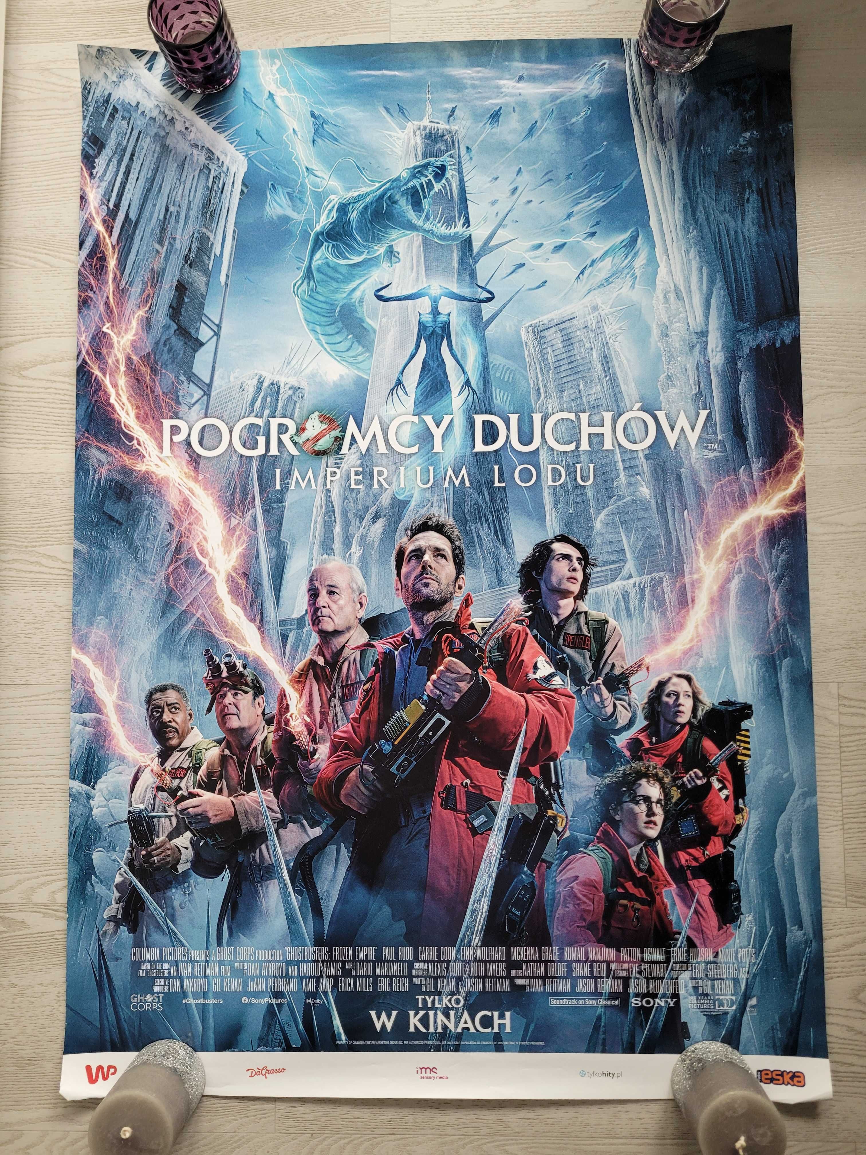 Plakat kinowy z filmu Pogromcy duchów Imperium lodu