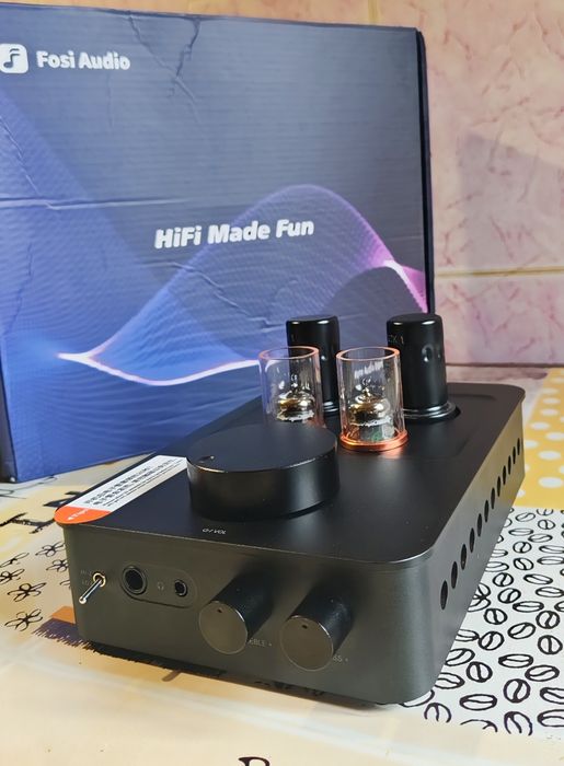 Fosi Audio GR70 - ламповый усилитель для наушников + ПОДАРОК 6 ЛАМП
