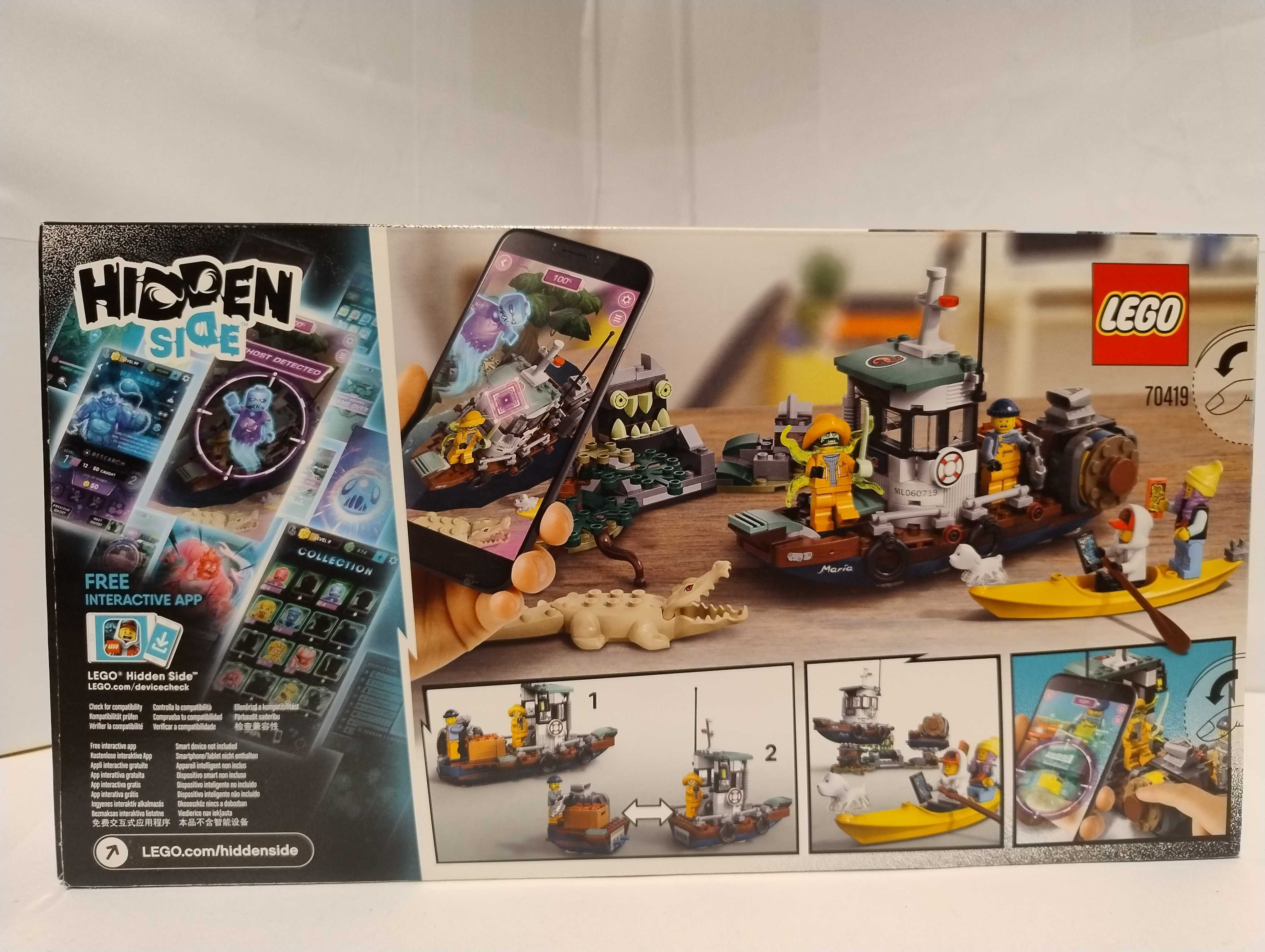 LEGO® 70419 Hidden Side - Wrak łodzi rybackiej