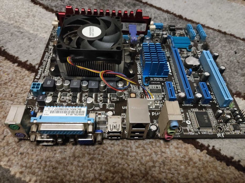 Asus M5A78L- MLX Процессор AMD Athlon ll x2 250 3.0Ghz