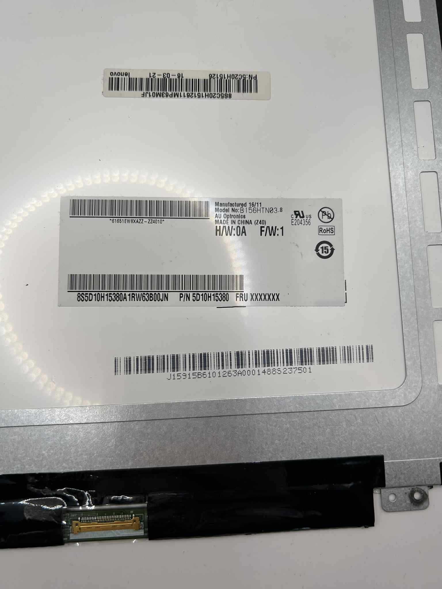 Matryca LED IPS matowa 15,6 Au Optronics AUO B156HTN03.8 (1297)
