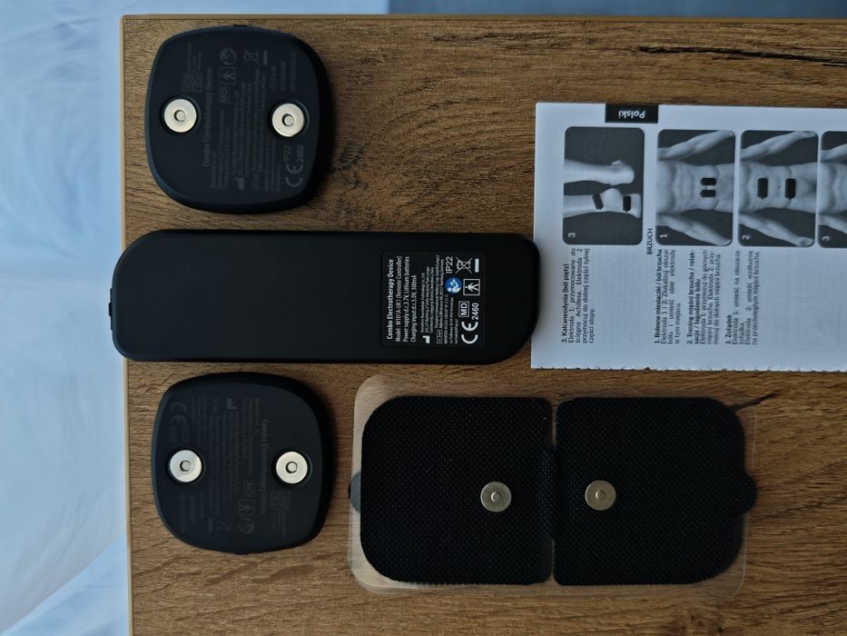 Bezprzewodowy elektrostymulator TENS 4fizjo 3w1 masażer