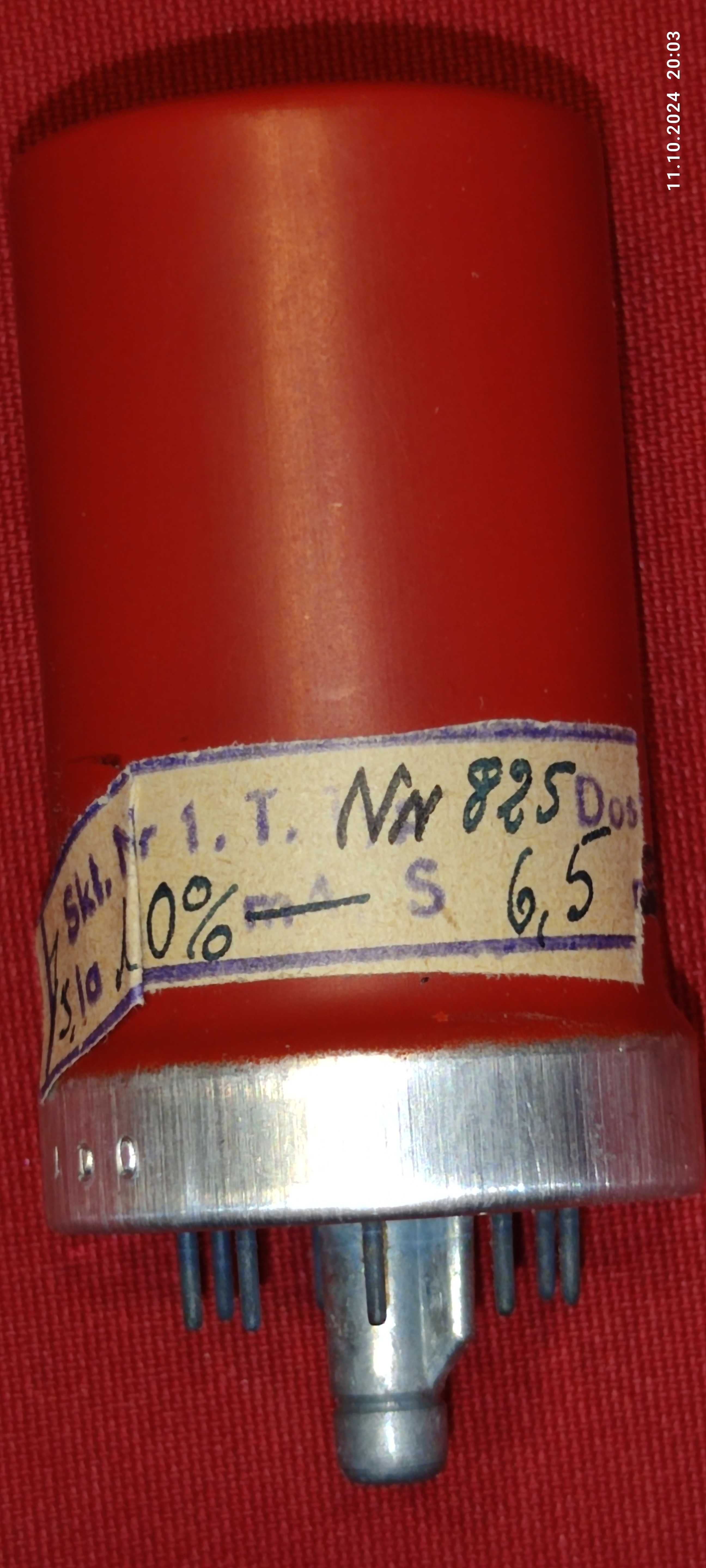 Lampa elektronowa radiowa EF 50 Mullard