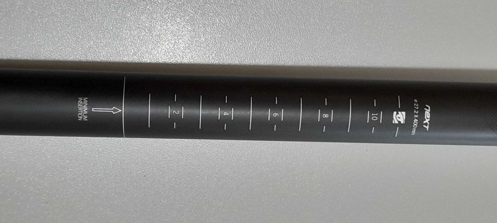 Espigão Race Face NEXT de carbono 27.2mm, novo a estrear