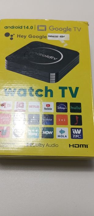 Box android 14 4+64 gb nova