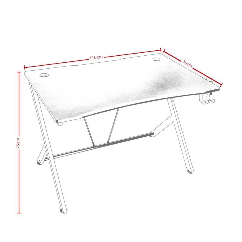 Nitro Concepts Mesa de gaming D12