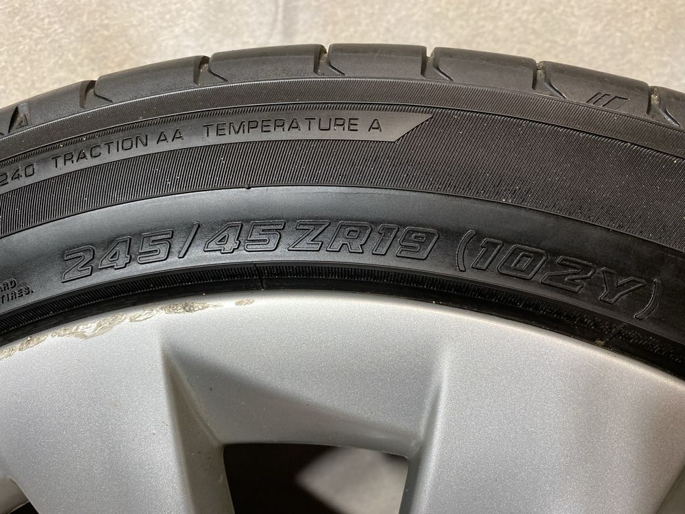 Диск колесный R19 x 8J Tesla ModelS 12-20  Диск колісний  1059337-00-A
