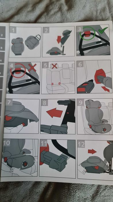 Fotelik samochodowy 15-36kg casualplay isofix