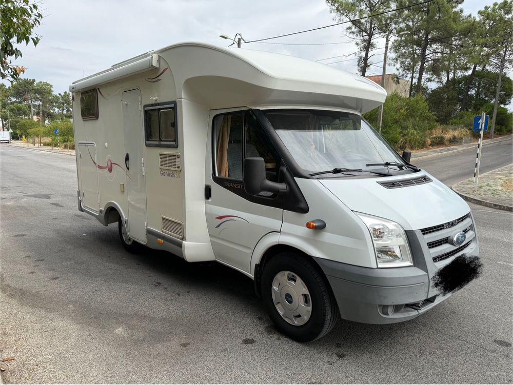 Autocaravana Ford Transit chausson Genesis 2.2 Tdci 2008 Impecavel