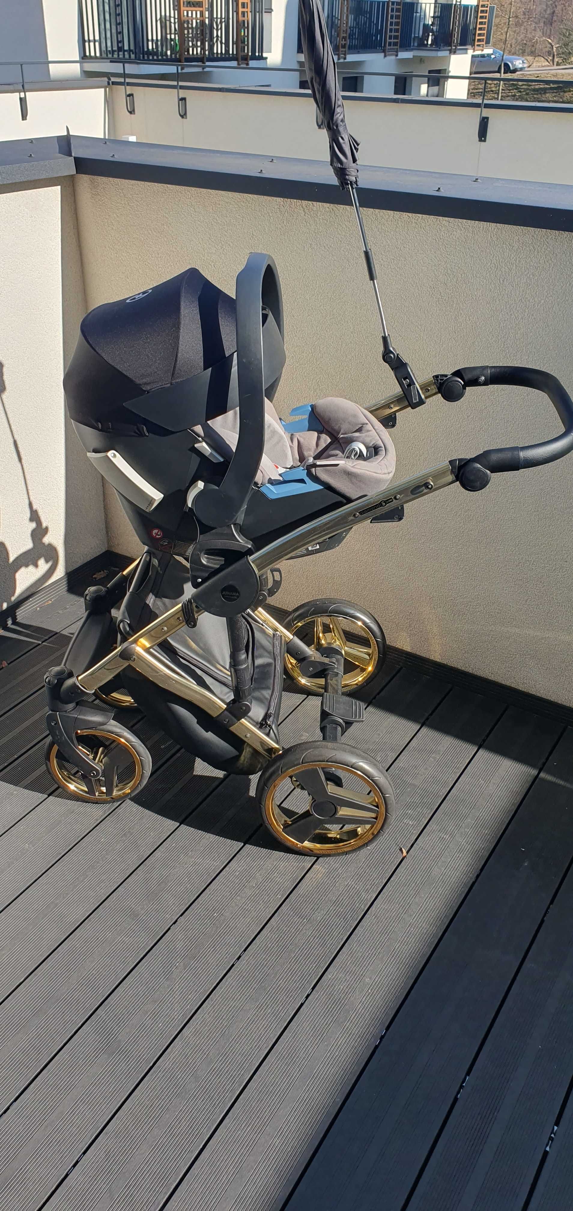 Wózek Junama Diamond Sline 4w1 plus baza