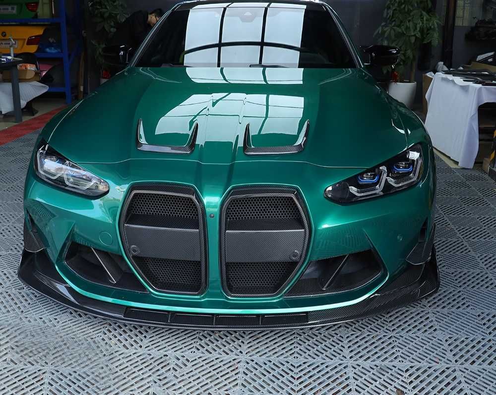 Dokładka Zderzaka Splitter  PRZÓD BMW G80 G81 G82 G83 CARBON