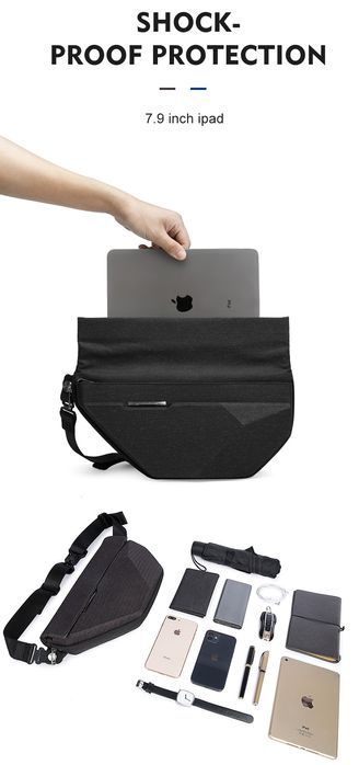 Сумка Xiaomi BANGE BG-7502 Mi рюкзак бананка чехол клатч sling bag клю