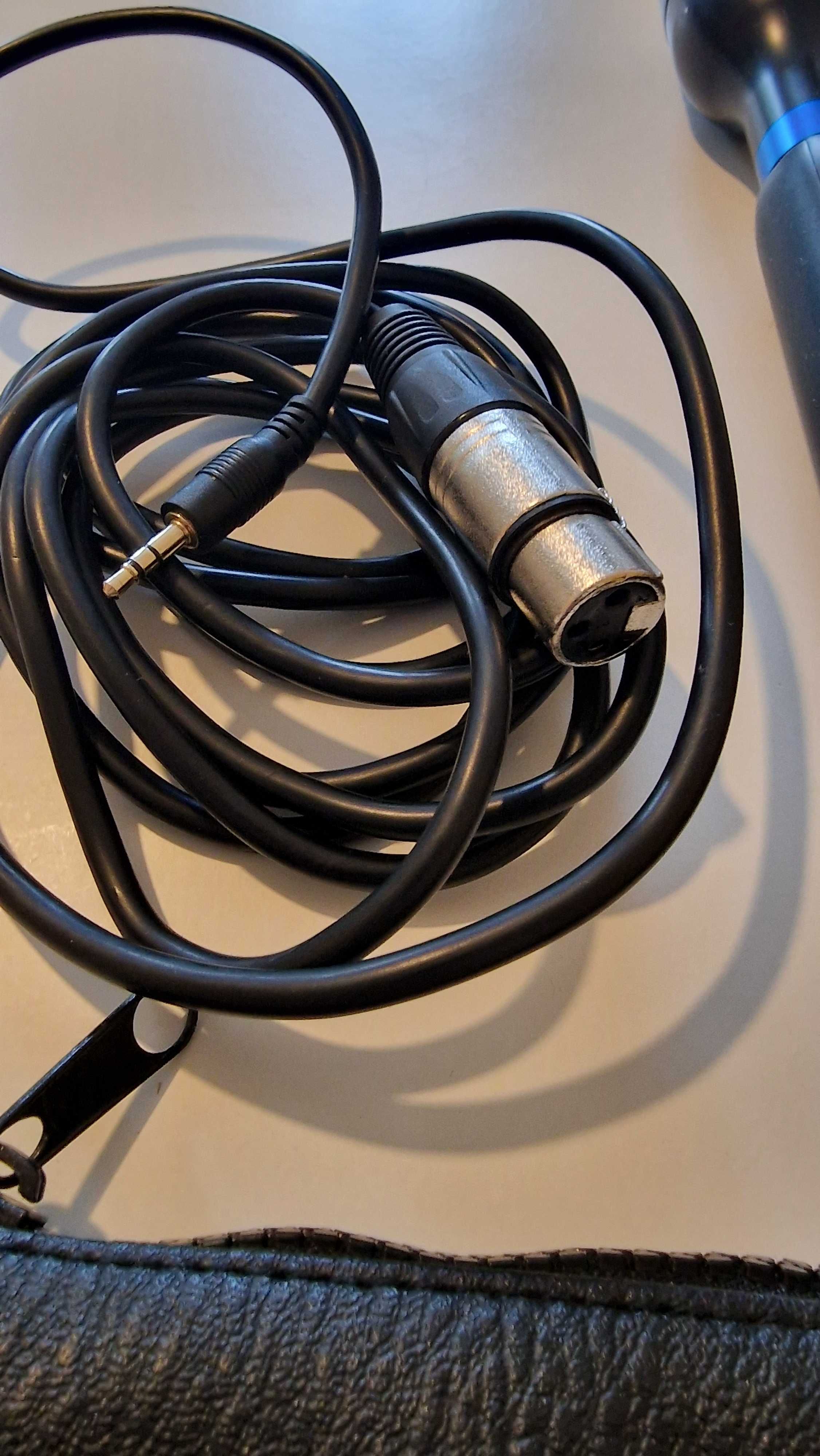 WYPRZEDAŻ || Mikrofon INSIGNIA NS-DHMIC20 ręczny reporterski + XLR
